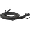 Weaver Leather Black Leather Split Rein, 5/8-Inch x 7-Feet, Black