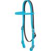Weaver Leather Brahma Webb Browband Headstall(Hurricane Blue)