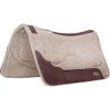 Weaver Leather Contoured Shock-Absorbing Gel Wool Blend Saddle Pad(Wool Blend Felt Liner)