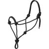 Weaver Leather Diamond Braid Rope Halter, Average Horse(Black)