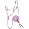 Weaver Leather Diamond Braid Rope Halter and Lead(Lavender/Mint/Gray)
