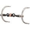 Weaver Leather Gag Bit(5″ Sweet Iron Copper Roller Mouth)