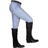 Weaver Leather Half Chaps, Black, Medium