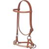 Weaver Leather Harness Leather Side Pull, Double Rope, Russet, Average