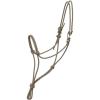 Weaver Leather Silvertip #95 Clip on Rope Halter(Black/Tan)