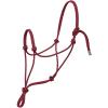 Weaver Leather Silvertip #95 Rope Halter(Black/Gray/Red)