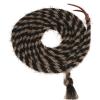 Weaver Leather Tail Hair Mecates(Striped Black/Light Brown)