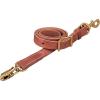 Weaver Russet Harness Leather Durable TIE Down Strap with Locking SNAP