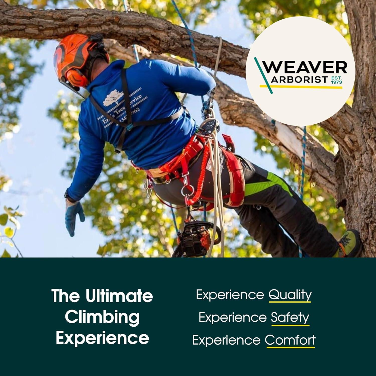 imageWeaver Arborist Nylon Foot Ascender Tree Climbing Sling Regular HAAS Velox Rope Ascender System Zero Setup Durable Arborist Gear BlackBlueRegular