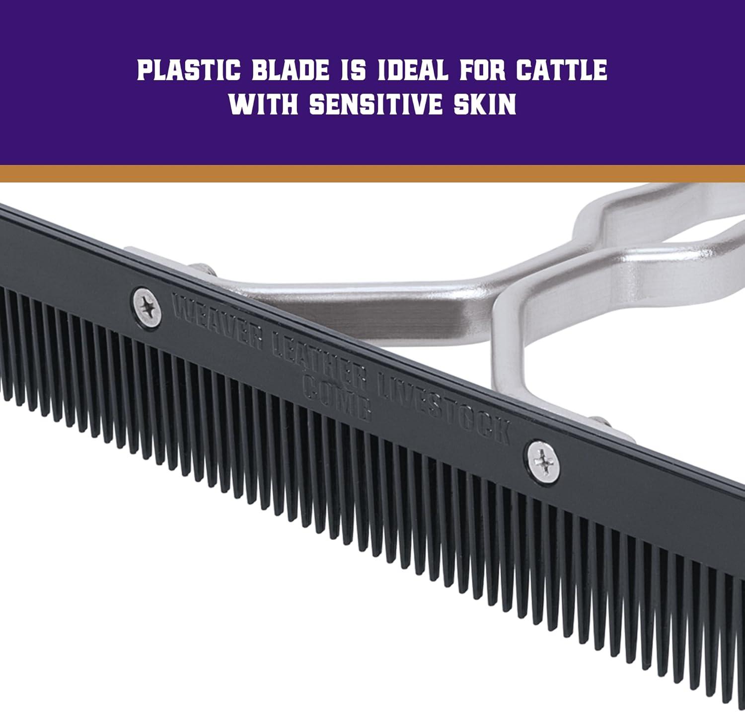 imageWeaver Leather Livestock Show Comb Black