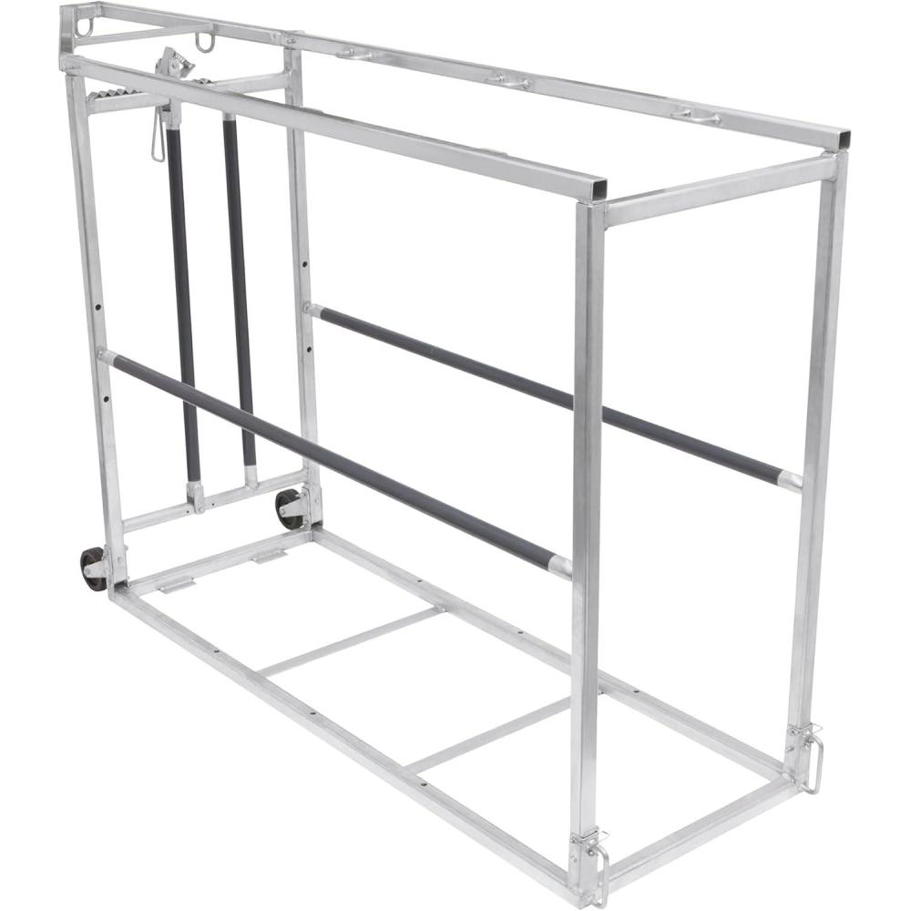 imageHeavyDuty Livestock Blocking Cattle Chute with Head Lock Collapsible PowderCoated Frame SpringLoaded Rod for Secure Transport ampamp Safe Animal Handling