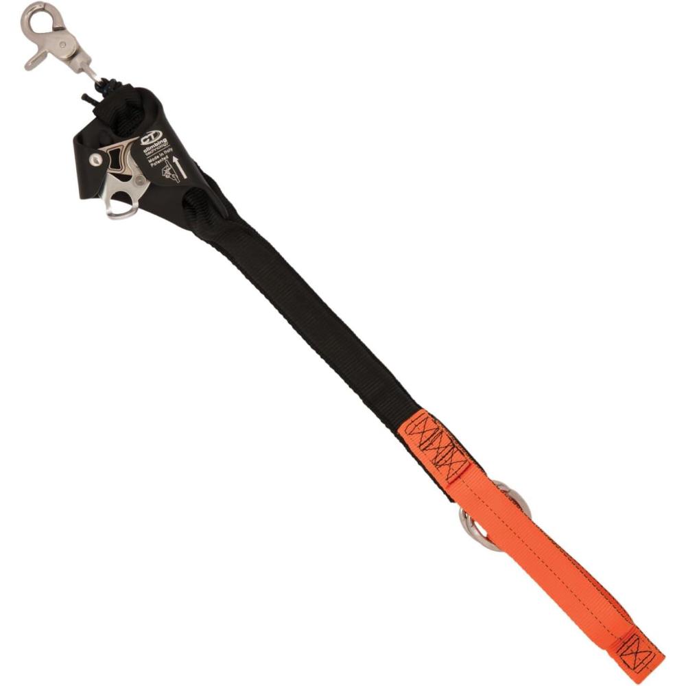 imageWeaver Arborist Nylon Foot Ascender Tree Climbing Sling Regular HAAS Velox Rope Ascender System Zero Setup Durable Arborist Gear BlackBlueShort