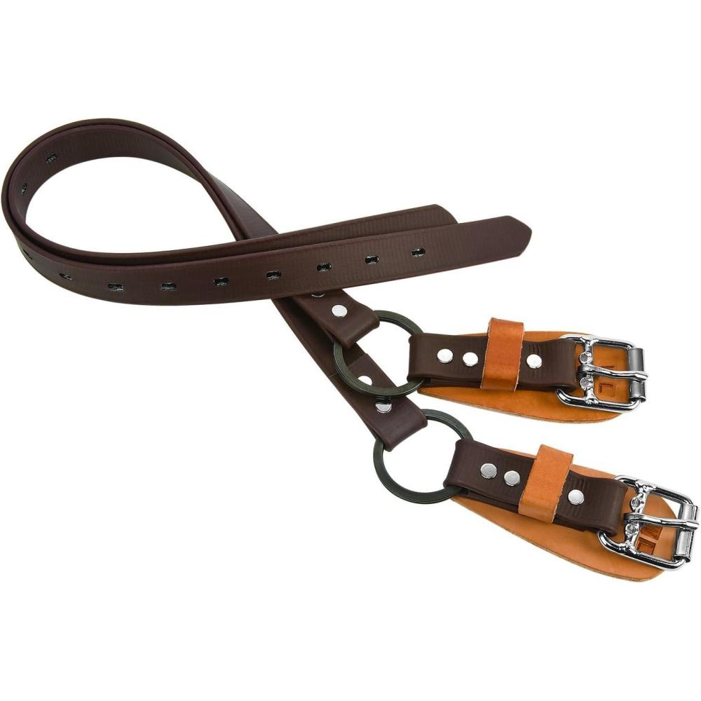 imageWeaver Arborist Split Ring Lower Climber Straps Yellow 26quot