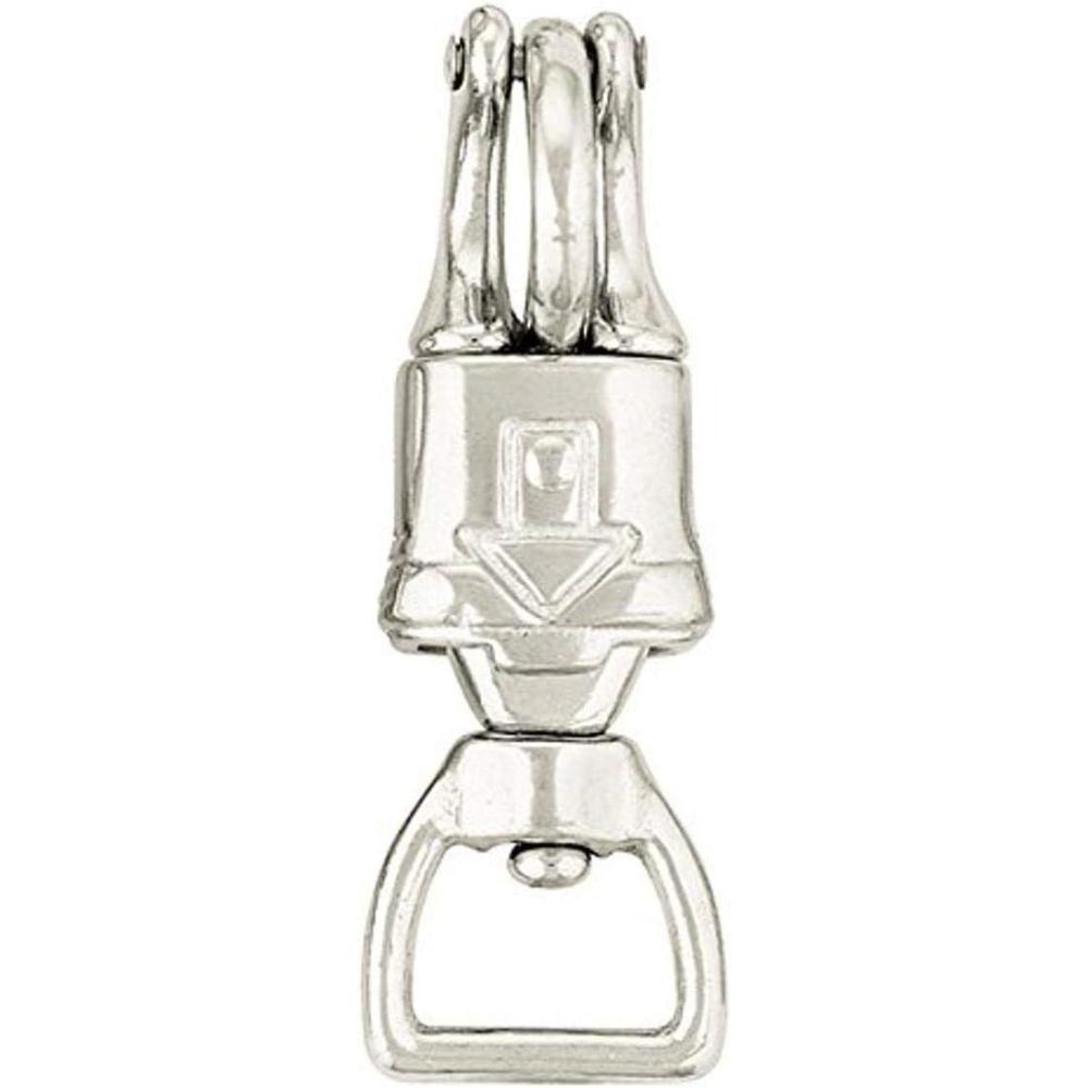 imageWeaver Leather 1001 Panic Snap Nickel Plated1