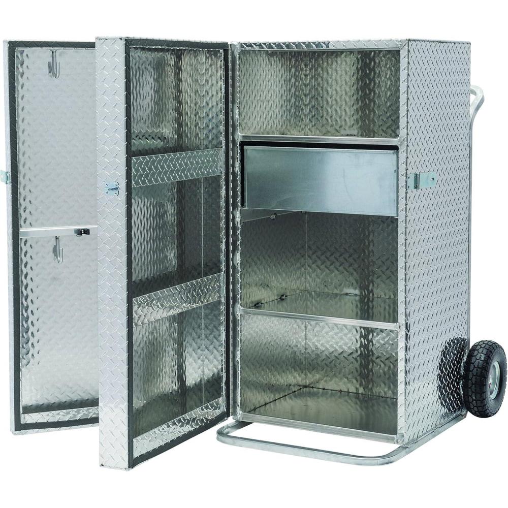 imageWeaver Leather 2 Door Dolly ShowboxAluminum