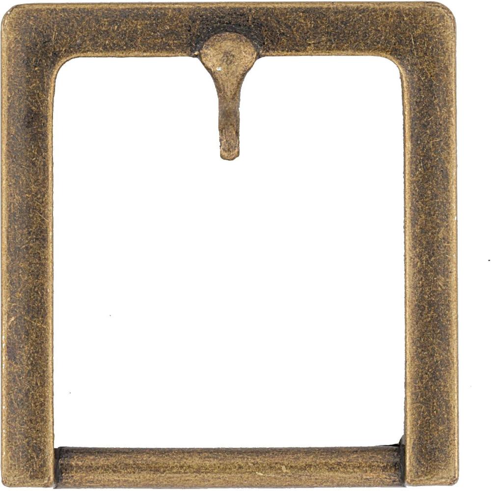 imageWeaver Leather 404 Square Belt Buckle