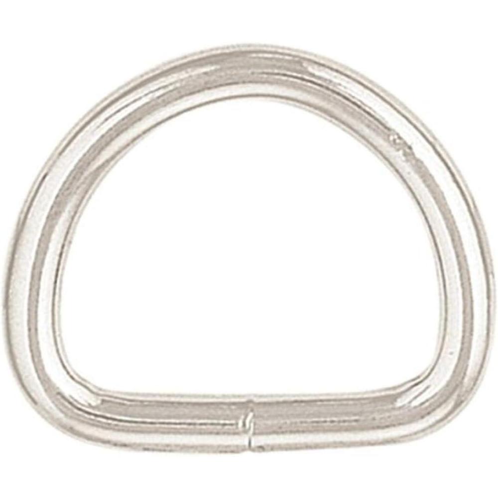 imageWeaver Leather 411 Welded Dee 34quotSilver