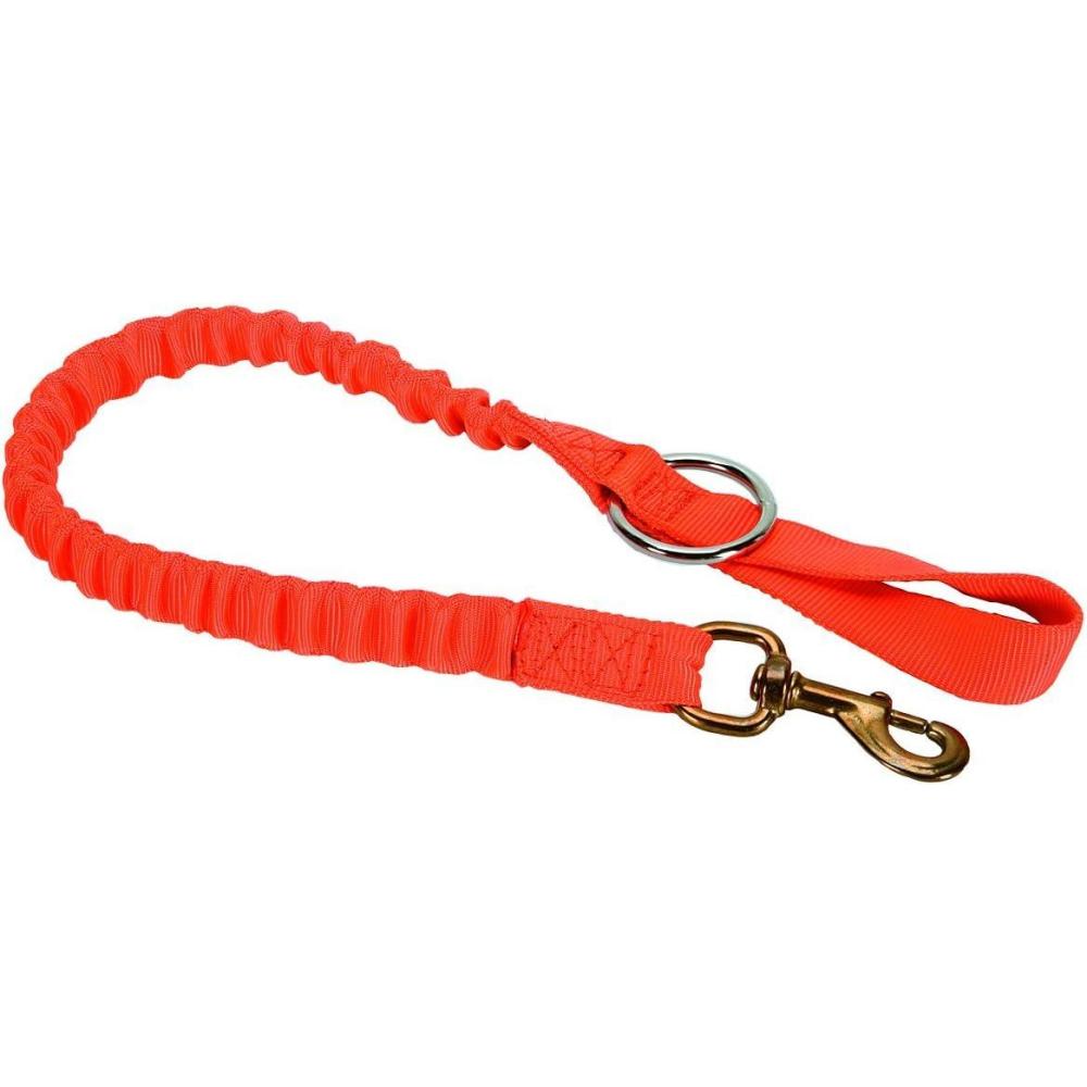 imageWeaver Leather Bungee Chain Saw StrapOrange