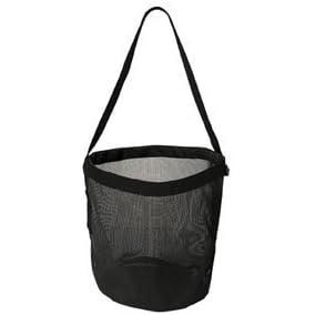 imageWeaver Leather GRAIN BAG MESH HUNTER GREEN