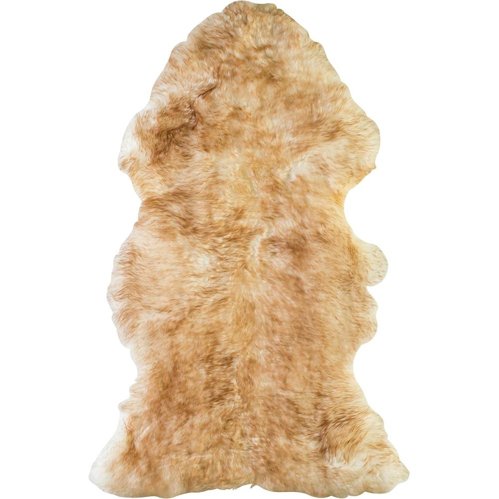 imageWeaver Leather Genuine Shearling Rug