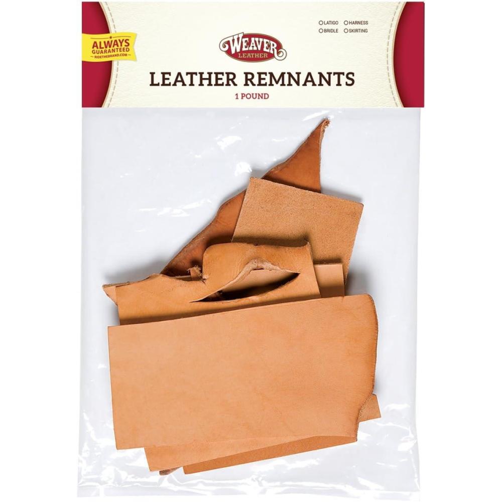 imageWeaver Leather Leather Remnant Bag Russet 1 lb