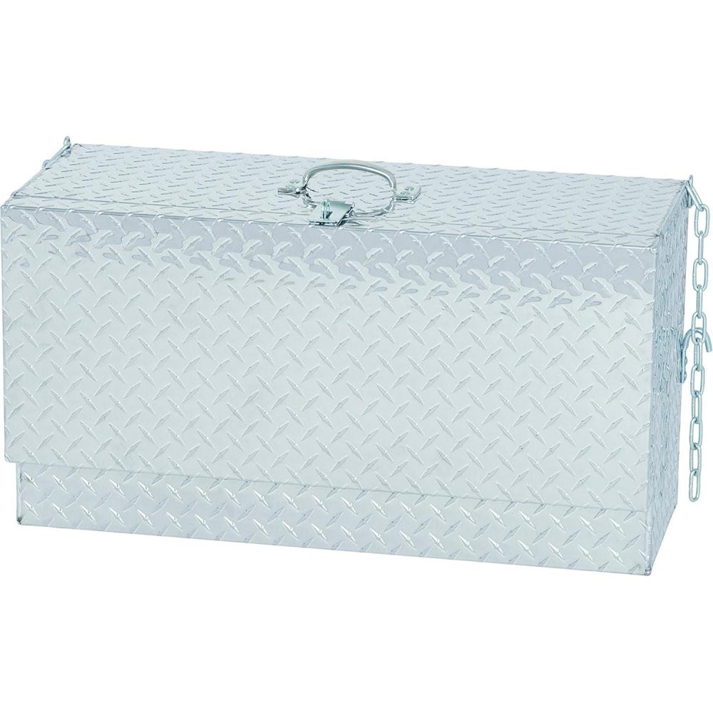 imageWeaver Leather Livestock Mini Deep Hanging Aluminum Tread Plate Show Box