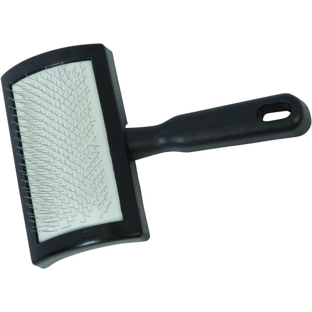 imageWeaver Leather Plastic Slicker BrushBlack