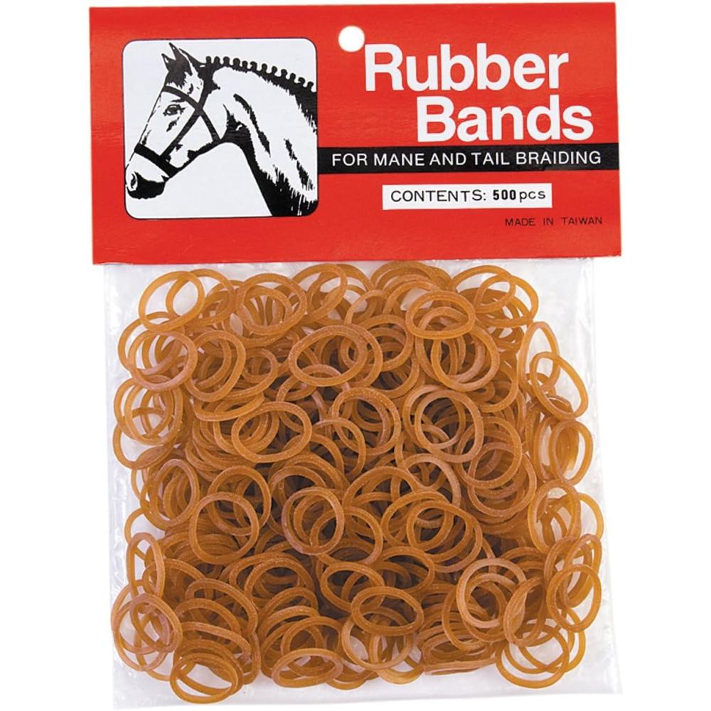 imageWeaver Leather Rubber Bands Chestnut 652241CH