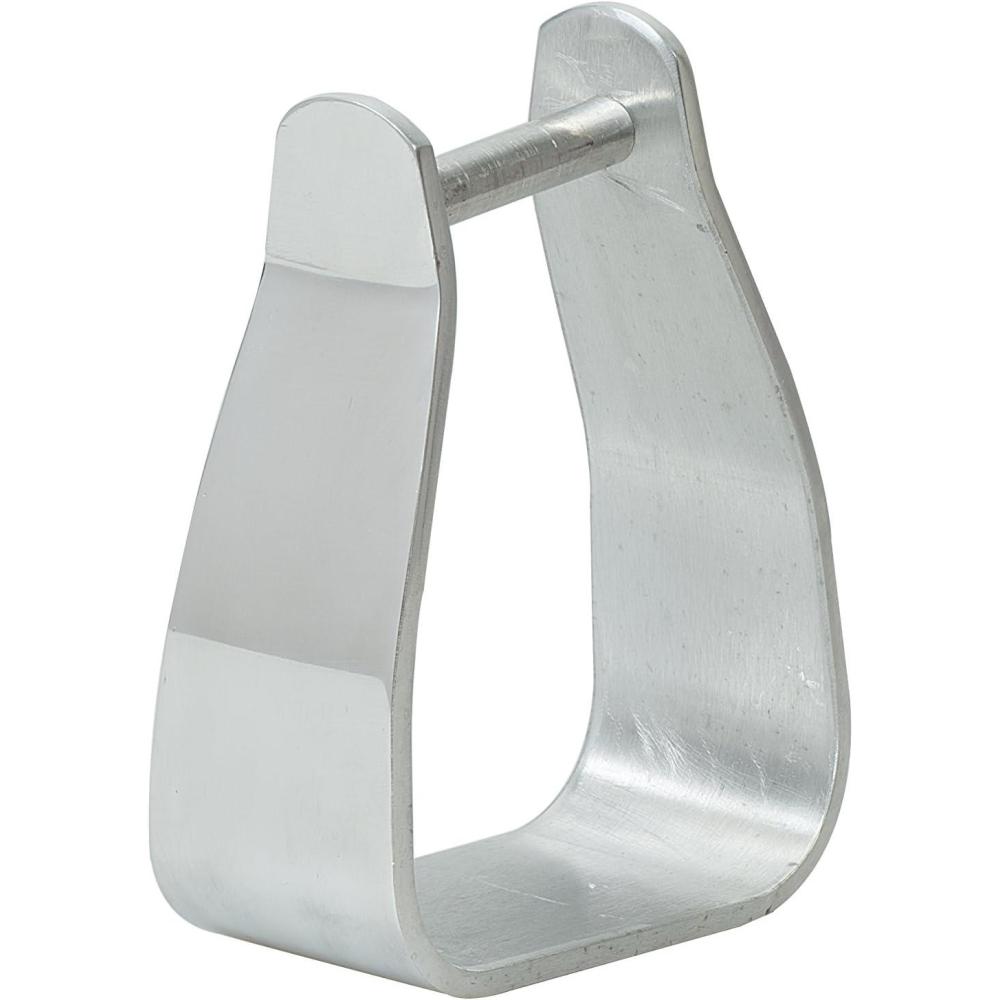 imageWeaver Leather Sloped Aluminum Stirrups one pair Brown