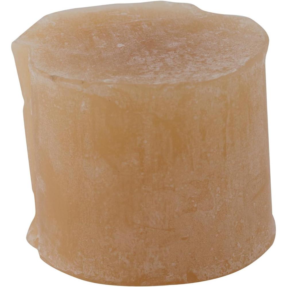 imageWeaver Leather Supply Beeswax Block 1 Oz Yellow Adhesive Pure Beeswax for Leather Strop Board Leathercraft Tool for Burnishing Edges and More