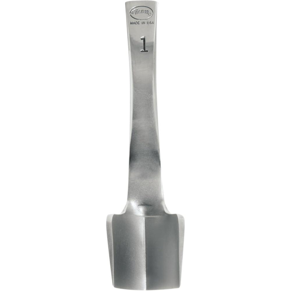 imageWeaver Leather Supply English Point Leather Punch Tool HandForged Steel Hand Punches for Easy Edging Cutting Tool for Belt Ends and More1 in