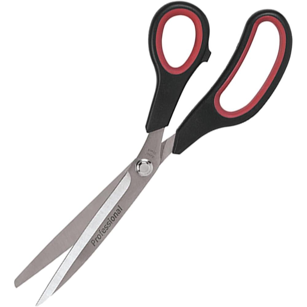 imageWeaver Leather Supply Royal Touch Leather Scissors 1012 HeavyDuty Stainless Steel Blades Molded Craft Scissors for All Leatherworking Projects