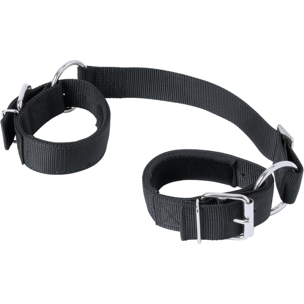 imageWeaver Leather unisex adult Livestock Deluxe Cow Hobble Black Cow US