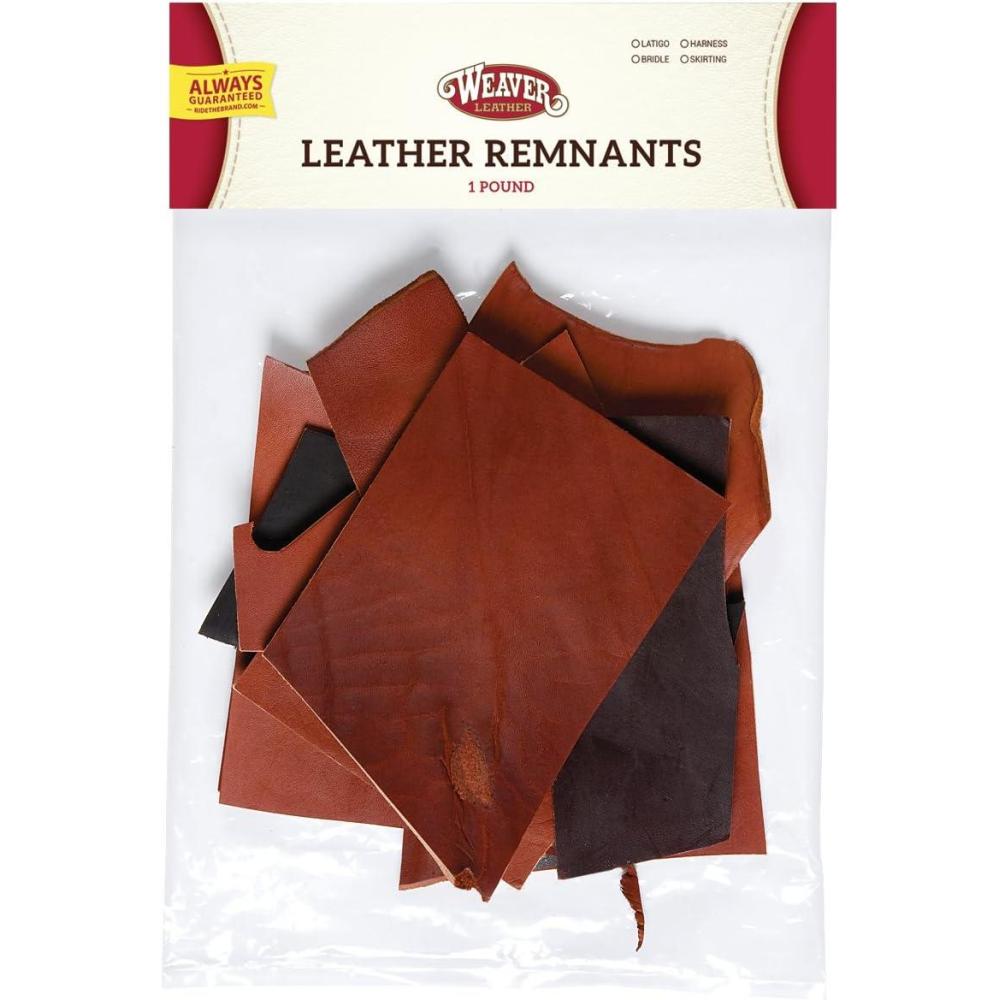 imageWeaver LeatherWeaver Leather Leather Remnant BagBlackChestnut