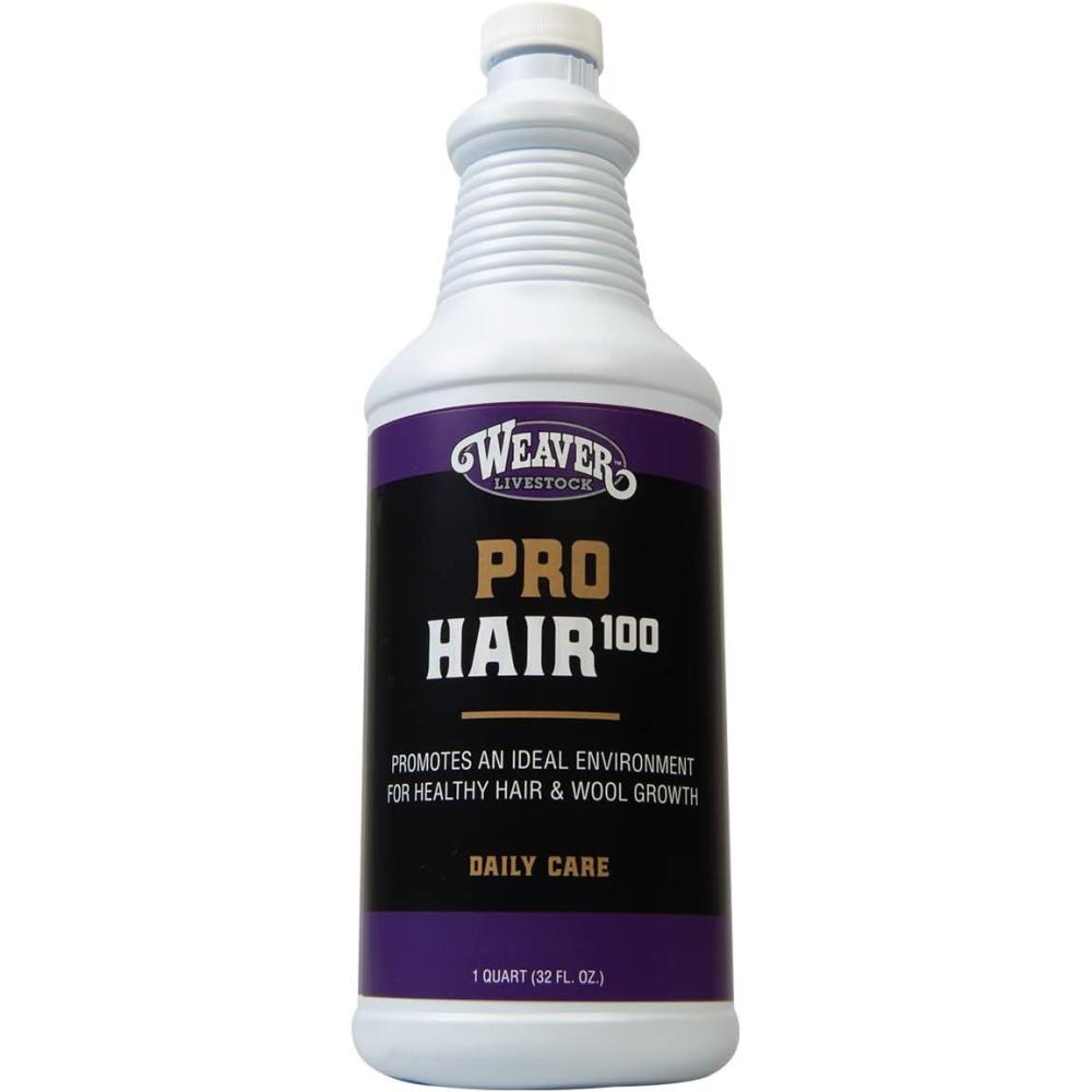 imageWeaver Livestock ProHair100 Healthy Hair and Wool Rejuvenating Livestock Hair Conditioner for Sheep Goats Cattle and More Pet Grooming Essentials1 Quart