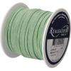 Silver Creek Leather Co Realeather SOS25-2011 Suede Leather Lace for Crafts and Jewelry Making, 0.125″ x 25′, Turquoise, 1-Spool(Fresh Green)