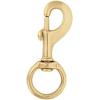 Weaver Leather #225 Round Swivel Snap (Solid Brass)(5/8″)