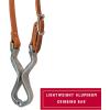 Weaver Leather Harness Leather and Aluminum Cribbing Strap Russet, 1 inch