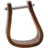 Weaver Leather Sloped Wooden Stirrups with Galvanized Binding