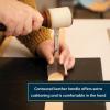 Weaver Leather Supply Barry King Leather Maul, Mallet Tool with Contoured Handle for Comfortable Grip, DIY Tools for Stamping, Tooling and More(32 oz)