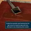 Weaver Supply Steel Oblong Leather Punch, Polished Hole Puncher for Cutting All Kinds of Webbing and More, Professional Punching Tool(1/2 in)