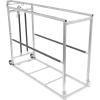 Heavy-Duty Livestock Blocking Cattle Chute with Head Lock, Collapsible, Powder-Coated Frame, Spring-Loaded Rod for Secure Transport & Safe Animal Handling