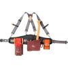 Leather Logging Belt Kit, Latigo Leather Tool Belt with Suspenders, Arborist Accessory, Women and Men’s Tool Belt for Waist sizes 30”-52″