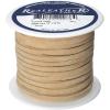 Silver Creek Leather Co Realeather SOS25-2011 Suede Leather Lace for Crafts and Jewelry Making, 0.125″ x 25′, Turquoise, 1-Spool(Beige)