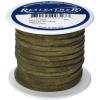 Silver Creek Leather Co Realeather SOS25-2011 Suede Leather Lace for Crafts and Jewelry Making, 0.125″ x 25′, Turquoise, 1-Spool(Dark Olive)