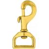 Weaver Leather #17 Flat Swivel Snap (Solid Brass)(3/4″)