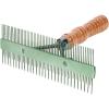 Weaver Leather 2 Sided Comb, Silver(Wood Handle)