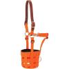 Weaver Leather 65-2345 Grazing Muzzle, Average, Black Medium(Blaze Orange)