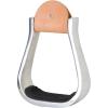 Weaver Leather Aluminum Stirrups, Barrel, 5 Width, 3 Neck