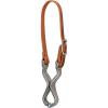 Weaver Leather Harness Leather and Aluminum Cribbing Strap Russet, 1 inch